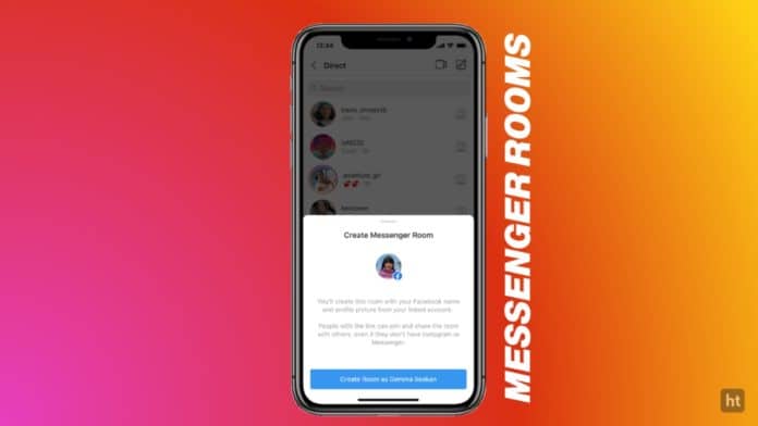 Instagram messenger rooms video
