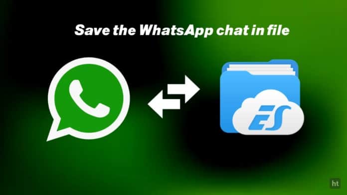 export Whatsapp chat