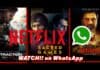 Netflix and WhatsApp