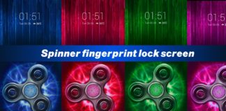 spinner fingerprint lock