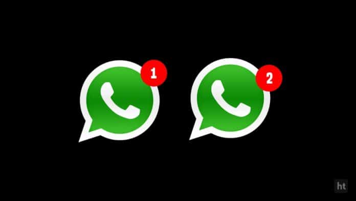 WhatsApp link existing account
