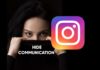 How to hide instagram conversation