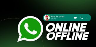 WhatsApp online offline