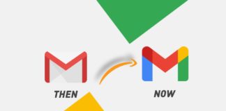Google change Gmail logo