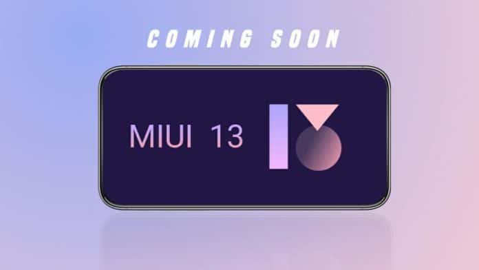 MIUI 13 update