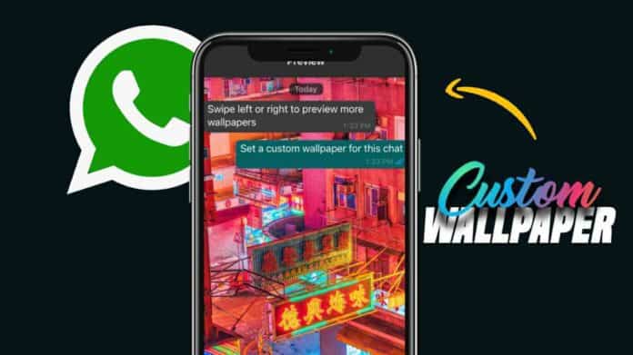 WhatsApp Custom Wallpapers feature