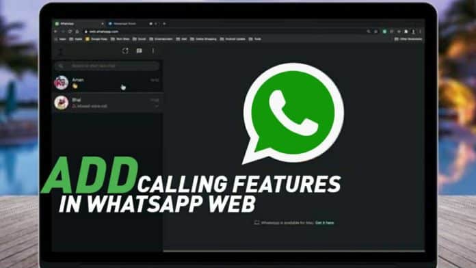 Web WhatsApp calling feature