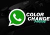 WhatsApp working on colors change