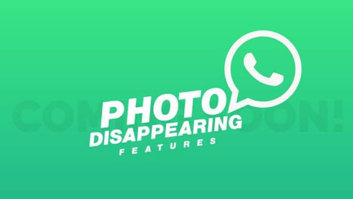 WhatsApp working on disappearing photos
