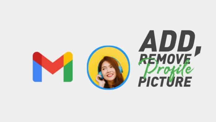 Add and remove profile photo from Gmail