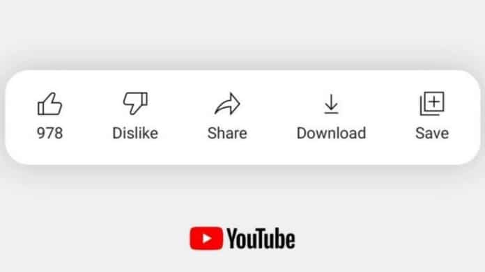 YouTube doesn't show public dislike