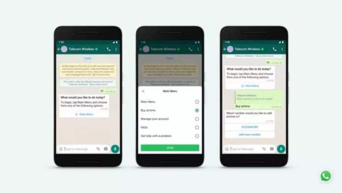 WhatsApp new experiences to make business messaging faster