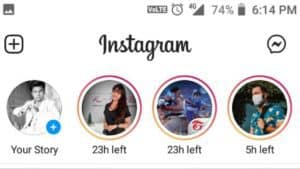 Instagram New Time left for Story Image Credit: @Technologyseries