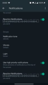 WhatsApp working on New Reaction Notifications