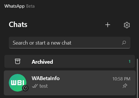WhatsApp new Archived Chats, Image Credit: WABetaInfo