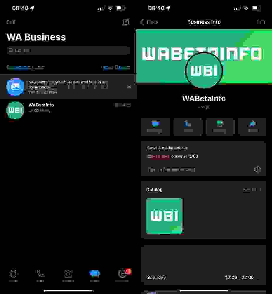 WhatsApp new Cover Photos, Image Credit: WABetaInfo