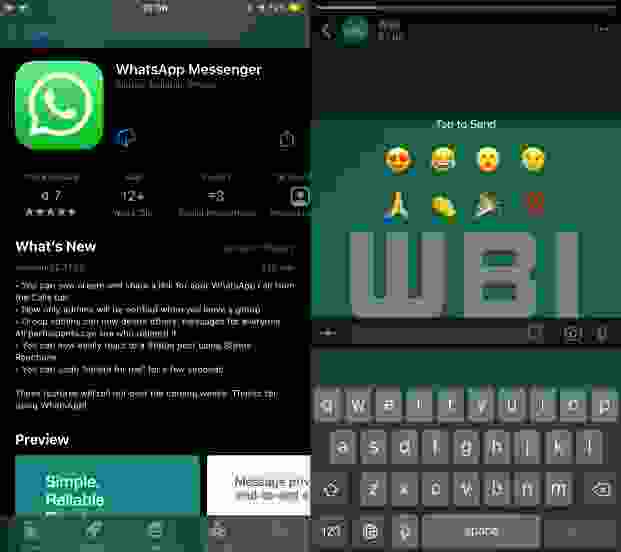 WhatsApp new Status Reactions for iOS, Image Credit: WABetaInfo