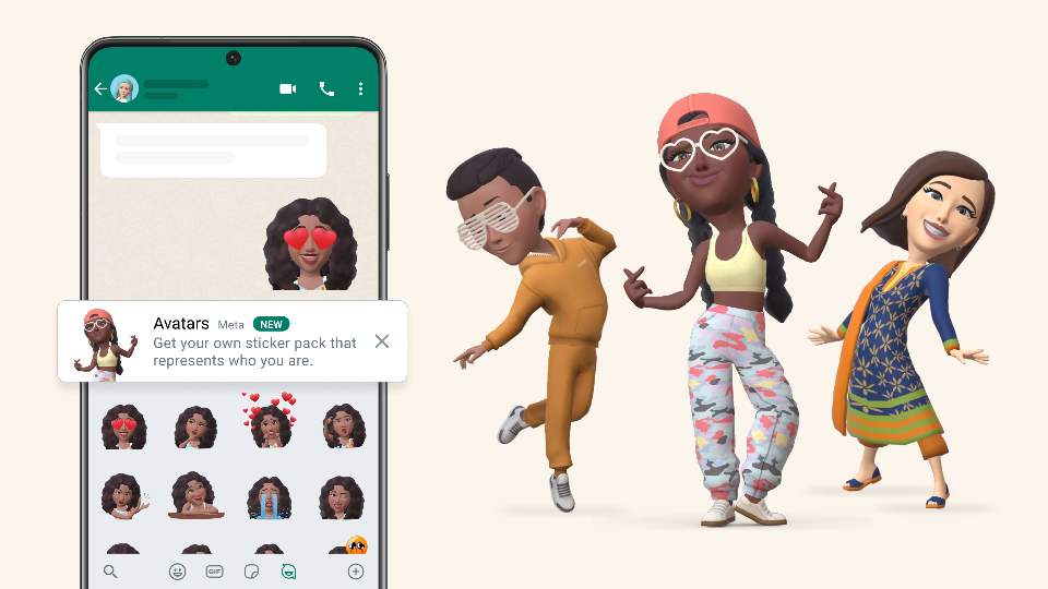 WhatsApp rolling out new Avatars, Image Credit: WABetaInfo