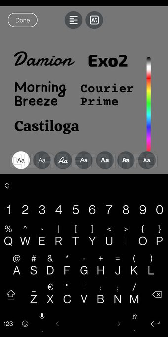 WhatsApp New Fonts for text editor, Image: WABetaInfo