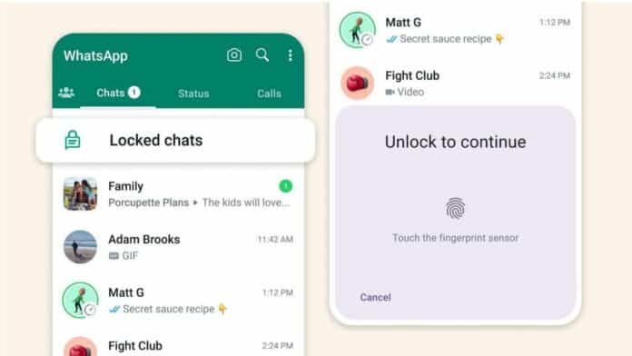 WhatsApp Chat Lock feature available