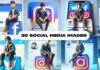 How to create a 3D Social Media Image Instagram 3D AI Viral
