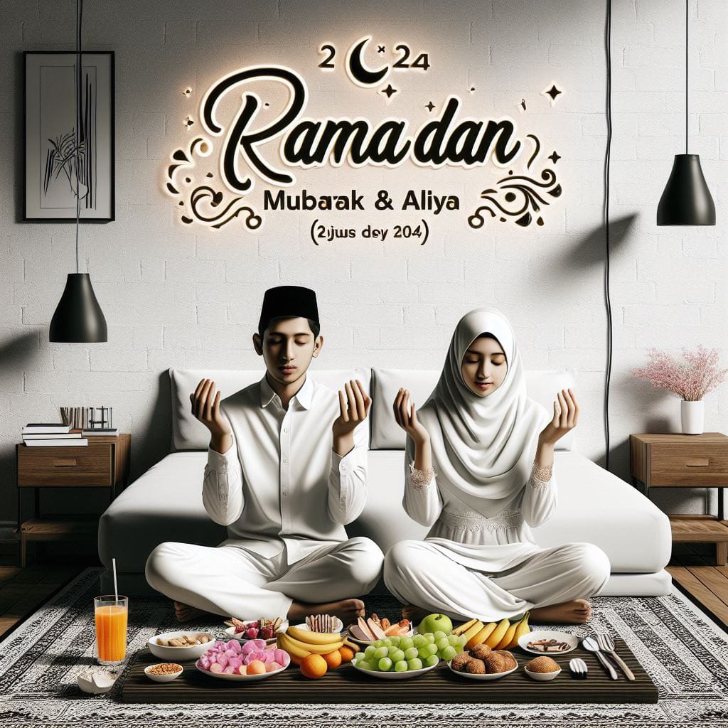3D Ramadan Mubarak Image