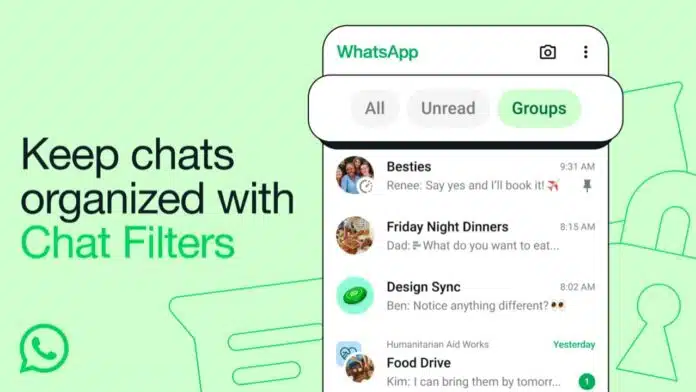 WhatsApp rollout Chat Filters Feature