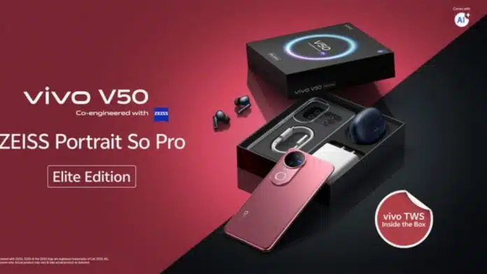 Vivo V50 Elite Edition Launched in India