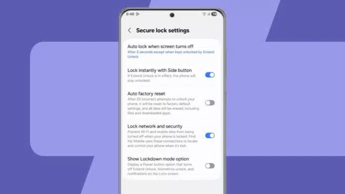Lock Down Quick Settings on Android