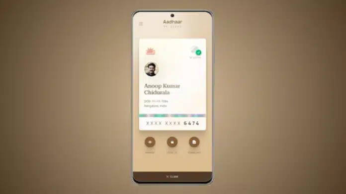 UIDAI New Aadhaar App Let Users Update Mobile Number