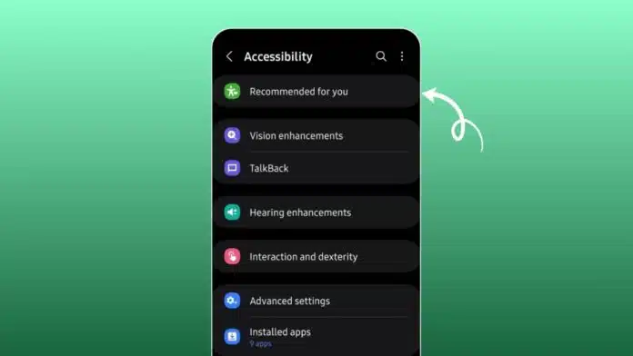 Use Android Accessibility Settings for Shortcuts