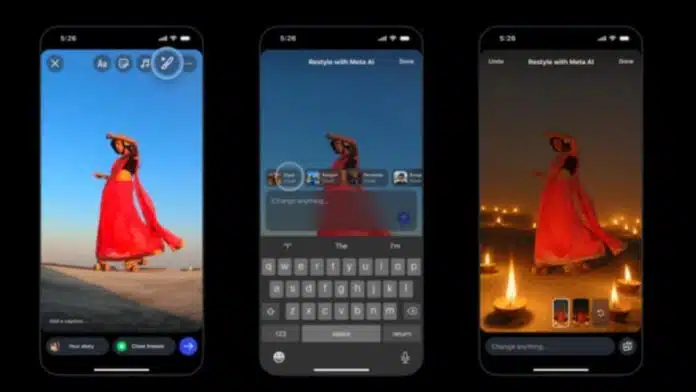 Instagram rollout Diwali themed effects with meta ai