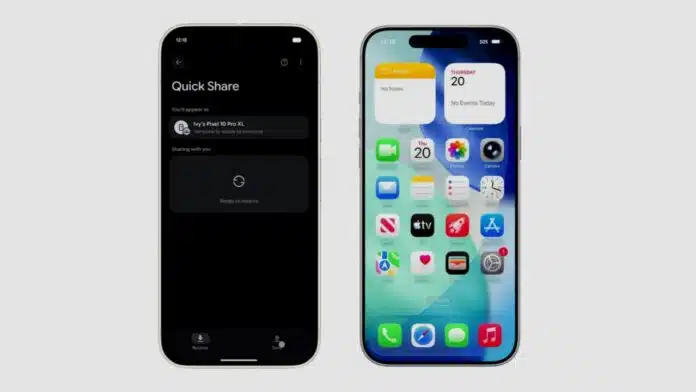 Android Quick Share now works with Apple AirDrop