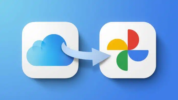 Sync iCloud Photos with Google