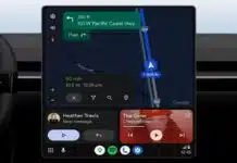 Google Maps for Android Auto shows bigger labels on streets Google Maps for Android Auto shows bigger labels on streets